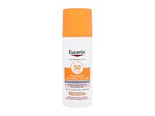 Opalovací přípravek na obličej Eucerin Sun Protection Pigment Control Tinted Gel-Cream SPF50+ 50 ml Medium