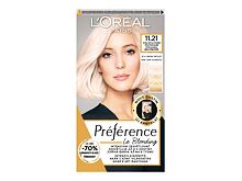 Barva na vlasy L'Oréal Paris Préférence Le Blonding 1 ks 11.21 Ultra Light Cold Pearl Blonde