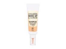 Make-up Dermacol Hyaluron Make-Up & Serum 25 g 01 Pale