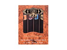 Toaletní voda Cuba Set Miniatures 5 ml Kazeta