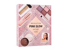 Oční stín Makeup Revolution London Pink Glow Gift Set 4,2 g Kazeta