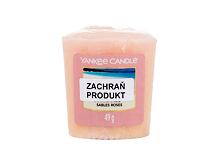 Vonná svíčka Yankee Candle Pink Sands 623 g vada zbarvení