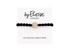Gumička na vlasy By Eloise London Bling Charms Snow Ball Black 1 ks Black