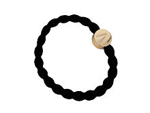 Gumička na vlasy By Eloise London Letter Charms V 1 ks Black