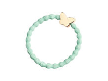 Gumička na vlasy By Eloise London Gold Butterfly Mint 1 ks Mint