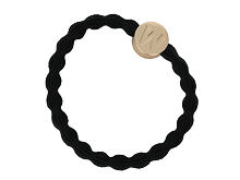 Gumička na vlasy By Eloise London Letter Charms Gold 1 ks W Black