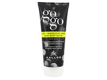 Sprchový gel Kallos Cosmetics Gogo 2 in 1 Energizing Hair And Body Wash 200 ml