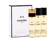 Toaletní voda Chanel No.5 Twist and Spray 3x 20 ml 20 ml
