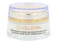 Denní pleťový krém Collistar Pure Actives Glycolic Acid Rich Cream 50 ml Tester