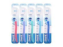 Klasický zubní kartáček Oral-B 1-2-3 Indicator Medium 1 ks