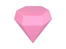 Aplikátor Gabriella Salvete Diamond Sponge 1 ks Pink