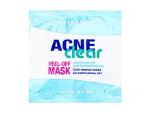 Pleťová maska Dermacol AcneClear Peel-Off Mask 8 ml