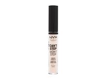 Korektor NYX Professional Makeup Can't Stop Won't Stop Contour Concealer 3,5 ml 02 Alabaster