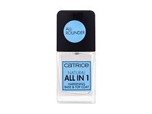 Péče o nehty Catrice Natural All In 1 Hardening Base & Top Coat 10,5 ml