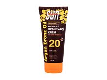 Opalovací přípravek na tělo Vivaco Sun Argan Bronz Oil Tanning Cream SPF20 100 ml