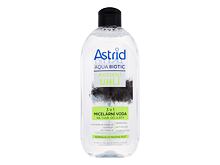 Micelární voda Astrid Aqua Biotic Active Charcoal 3in1 Micellar Water 400 ml