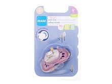 Dudlík MAM Night Silicone Pacifier 6m+ Owl 1 ks