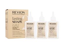 Pro podporu vln Revlon Professional Lasting Shape Curly Curling Lotion Sensitised Hair 2 3x100 ml poškozená krabička