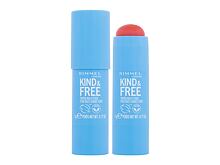 Tvářenka Rimmel London Kind & Free Tinted Multi Stick 5 g 004 Tangerine Dream