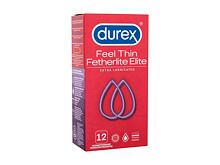Kondomy Durex Feel Thin Extra Lubricated 12 ks