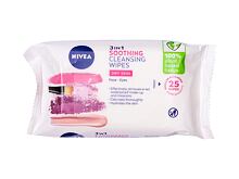 Čisticí ubrousky Nivea Cleansing Wipes Gentle 3in1 25 ks