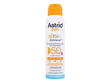 Opalovací přípravek na tělo Astrid Sun Kids Dry Spray SPF50 150 ml