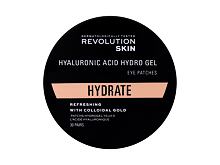 Maska na oči Revolution Skincare Hydrate Hyaluronic Acid Hydro Gel Eye Patches 60 ks