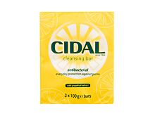 Tuhé mýdlo Cidal Cleansing Soap Antibacterial 2x100 g
