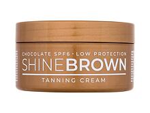 Opalovací přípravek na tělo Byrokko Shine Brown Chocolate Tanning Cream SPF6 200 ml