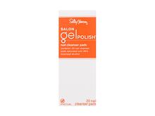 Odlakovač nehtů Sally Hansen Salon Gel Polish Nail Cleanser Pads 1 balení