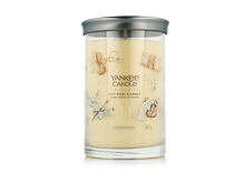 Vonná svíčka Yankee Candle Signature Soft Wool & Amber Tumbler 567 g