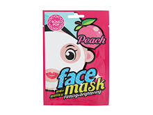 Pleťová maska Bling Pop Face Mask Peach Firming + Brightening 20 ml