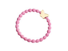 Gumička na vlasy By Eloise London Gold Butterfly Rose Pink 1 ks Rose Pink