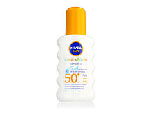 Opalovací přípravek na tělo Nivea Sun Babies & Kids Sensitive Protect Spray SPF50+ 200 ml