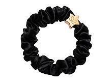 Gumička na vlasy By Eloise London Silk Scrunchie Gold Star 1 ks Black
