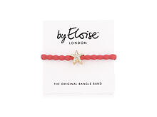 Gumička na vlasy By Eloise London Bling Charms Starfish 1 ks Coral