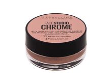 Rozjasňovač Maybelline FaceStudio Chrome 9,5 ml 30 Metallic Bronze
