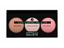Konturovací paletka Gabriella Salvete Contouring Palette 15 g