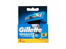 Náhradní břit Gillette Mach3 Turbo 3D 4 ks
