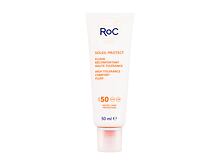 Opalovací přípravek na obličej RoC Soleil-Protect High Tolerance Comfort Fluid SPF50 50 ml