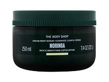 Tělový peeling The Body Shop Moringa Exfoliating Cream Body Scrub 250 ml