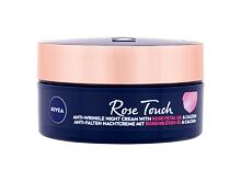 Noční pleťový krém Nivea Rose Touch Anti-Wrinkle Night Cream 50 ml