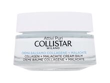 Denní pleťový krém Collistar Pure Actives (Attivi Puri) Collagen + Malachite Cream Balm 50 ml