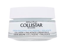 Denní pleťový krém Collistar Pure Actives Collagen + Malachite Cream Balm 50 ml