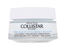 Denní pleťový krém Collistar Pure Actives Collagen + Malachite Cream Balm 50 ml Kazeta