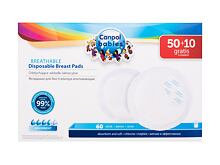 Vložky do podprsenky Canpol babies Ultra Dry Breathable Disposable Breast Pads 60 ks poškozená krabička