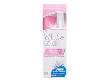 Zubní pasta White Glo Sensitive Forte + 100 ml
