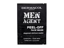 Pleťová maska Dermacol Men Agent Peel-Off  Face Mask 2x7,5 ml