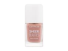 Lak na nehty Catrice Sheer Beauties Nail Polish 10,5 ml 040 Fluffy Cotton Candy