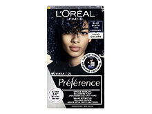 Barva na vlasy L'Oréal Paris Préférence Vivid Colors 60 ml 1.102 Blue Black